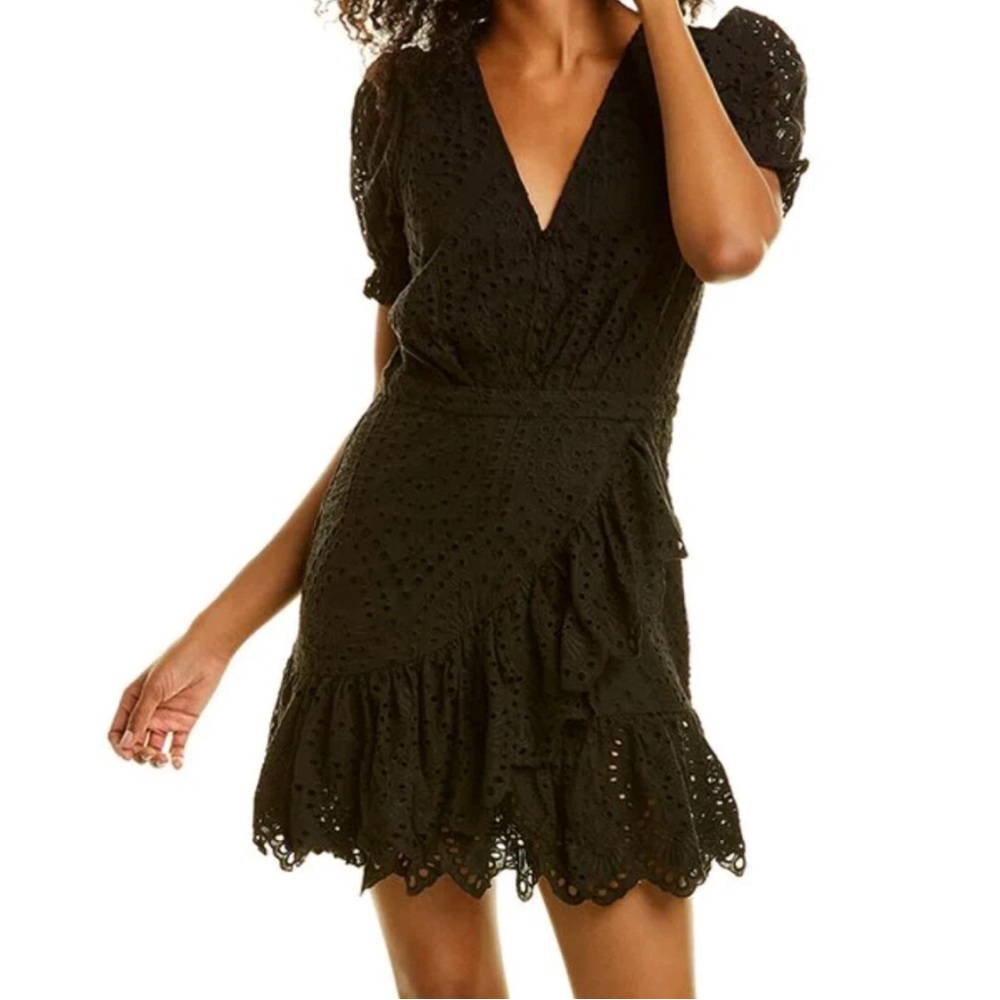 NWOT Revolve Yumi Kim Riviera Black Be The One Dress Eyelet Dress Small